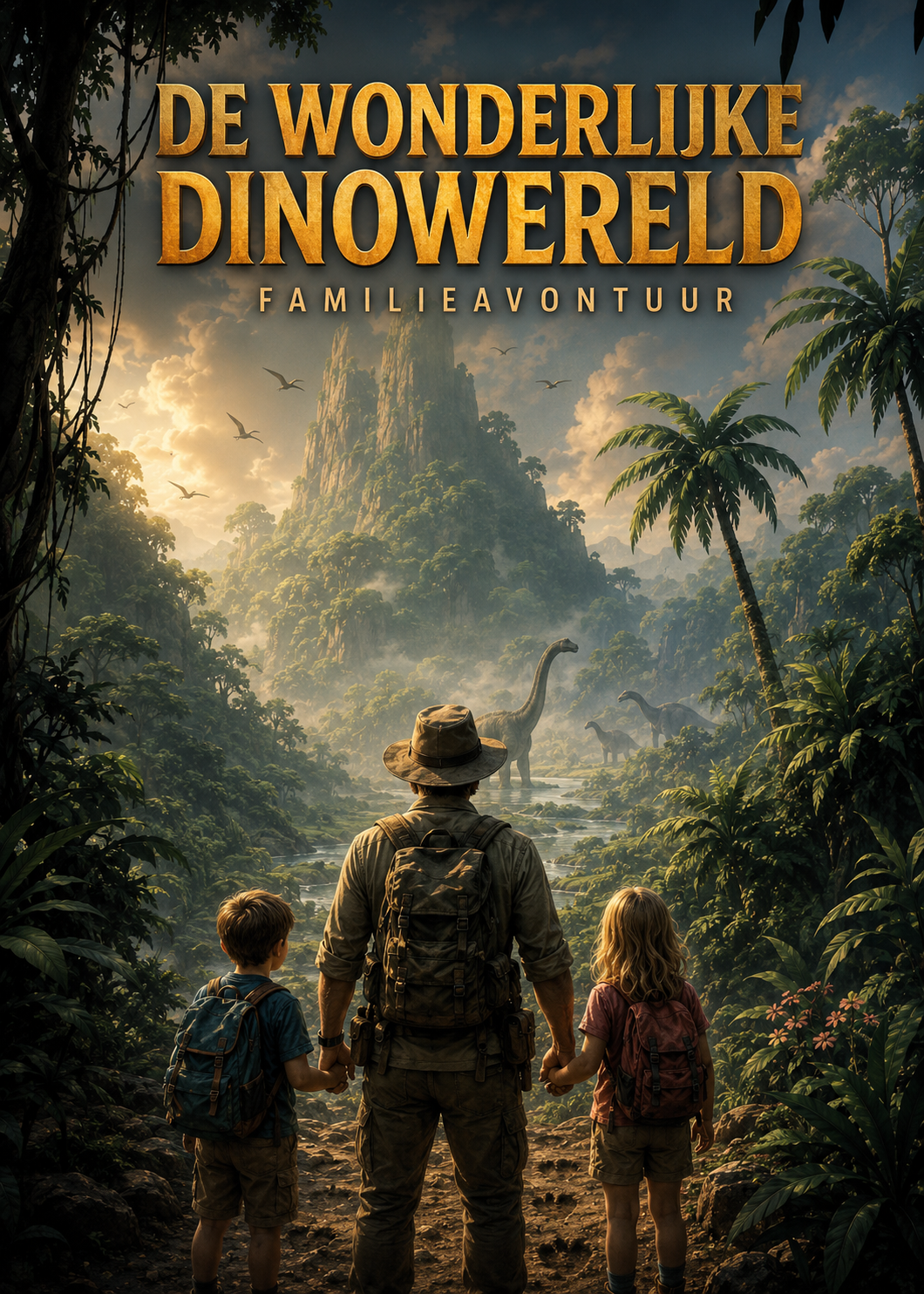 Poster van het spel De Wonderlijke Dinowereld